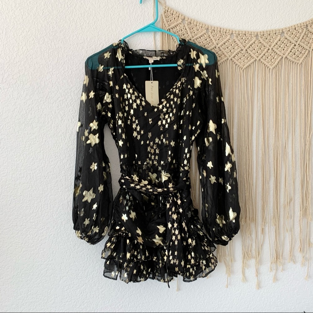 loveshackfancy inspired ruffle dress